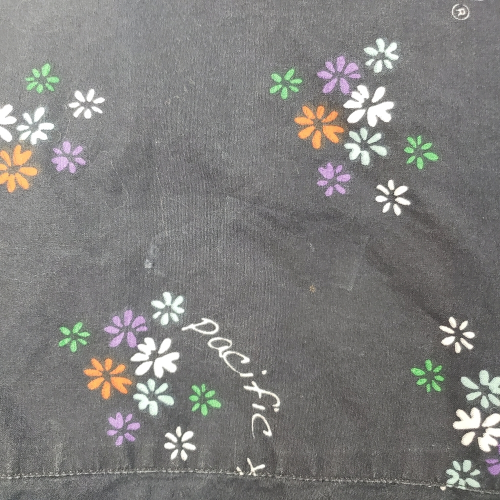 HARLEY-DAVIDSON Men's Navy Floral Aloha Collared Button Down Shirt Size XXL - Picture 8 of 15